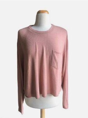 wild fable Mauve Pink Knit Crewneck Sweater